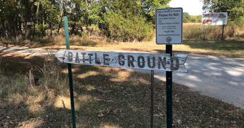 A Little-Known Slice Of Oklahoma History Can Be Found At This Battlefield